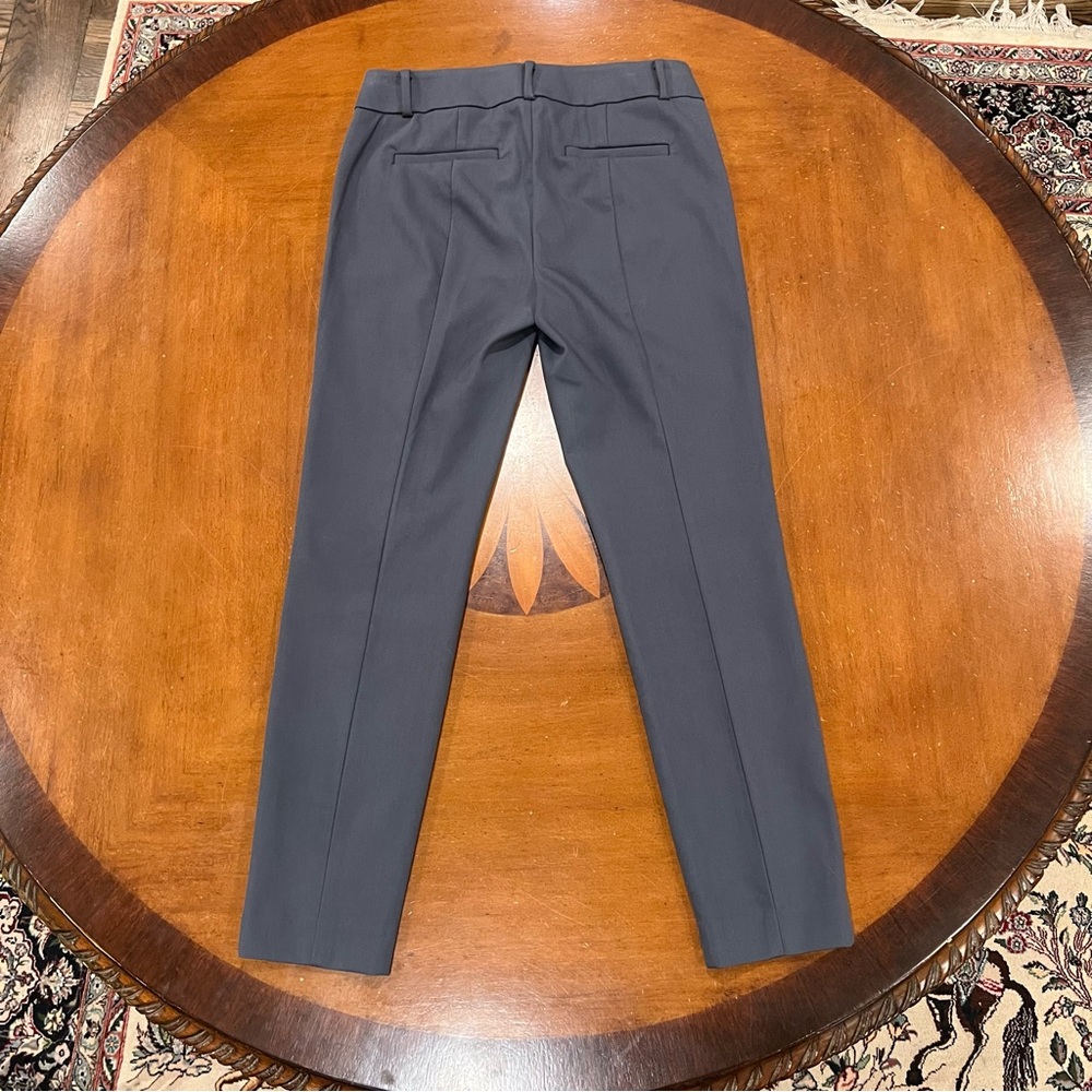 NWT Ann Taylor LOFT $70 Julie Skinny Ankle Length Dress Pant 2 Mid-Rise Gray - Picture 5 of 16